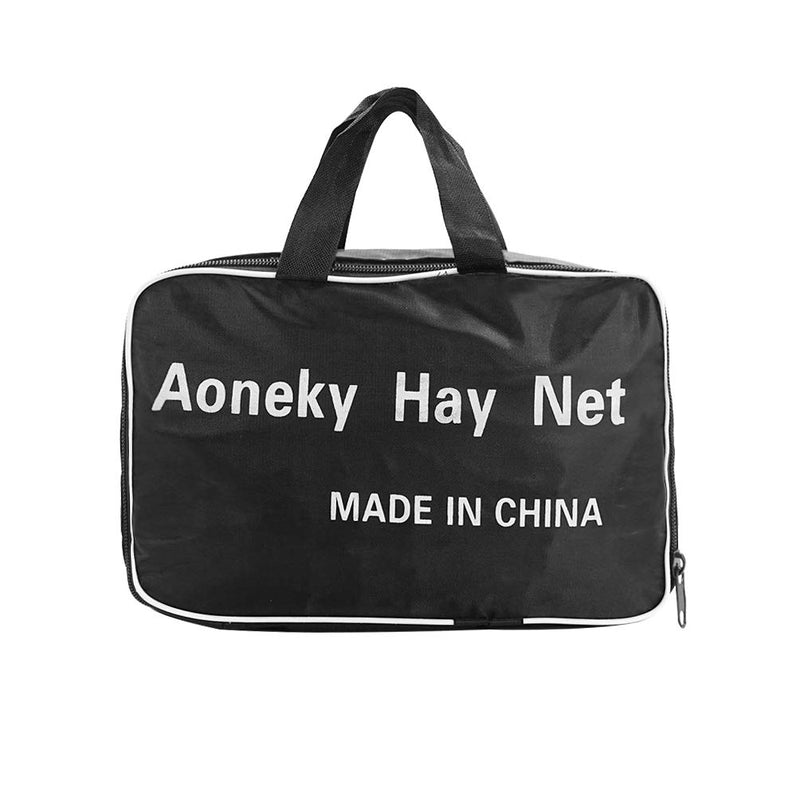 Aoneky Hay Nets for Horses - Slow Feeder Haynets - Fits Square Bales 36x18x18 in 1" Holes - PawsPlanet Australia