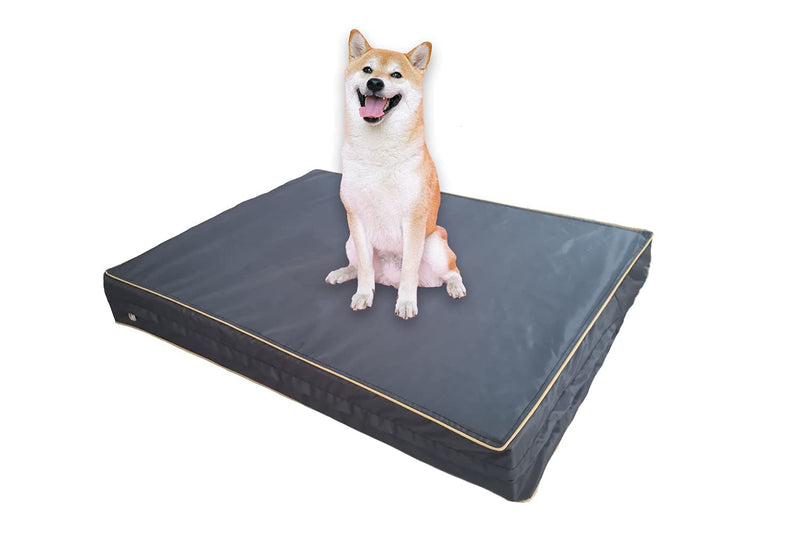 Dalema Dog Bed Cover 36" L x 27" W x 4" H.Waterproof Fillable 600D Oxford Dog Bed Replacement Cover.Washable and Removable Orthopedi,Cooling Gel and Memory Foam Pet Bed Protector Cover.Cover Only. - PawsPlanet Australia