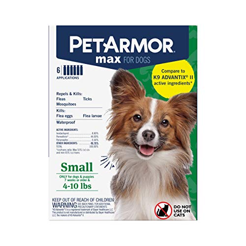 PetArmor Max Flea, Tick and Mosquito Prevention for Dogs Small - PawsPlanet Australia