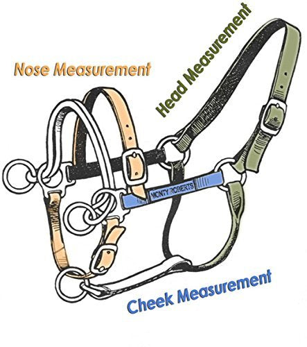 Monty Roberts Official Dually Training Halter LARGE/DRAFT (with FREE DVD) - PawsPlanet Australia