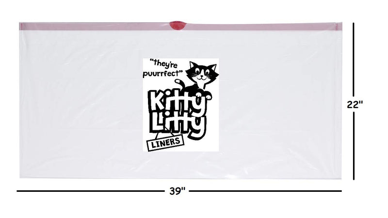 [Australia] - Cat Litter Box Liners 10 Count Jumbo Heavy Duty 