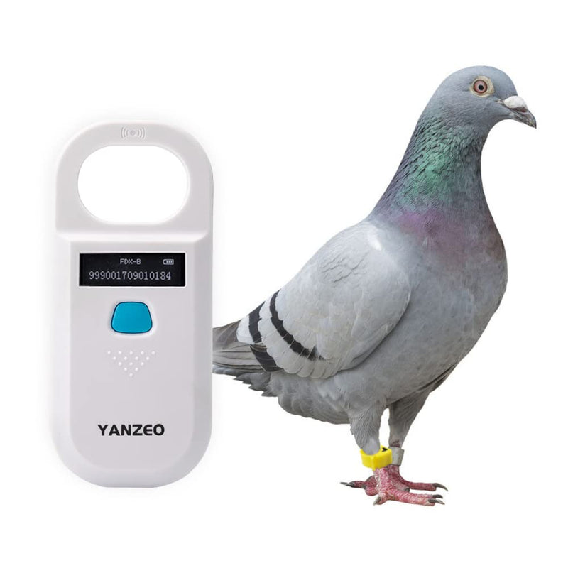 Yanzeo AR180 Pet Microchip Scanner, RFID EMID Animal Handheld Reader,134.2kHz Pet ID Scanner Rechargeable Animal Chip Registration, Pet Tag Scanner FDX-B(ISO 11784/11785) - PawsPlanet Australia