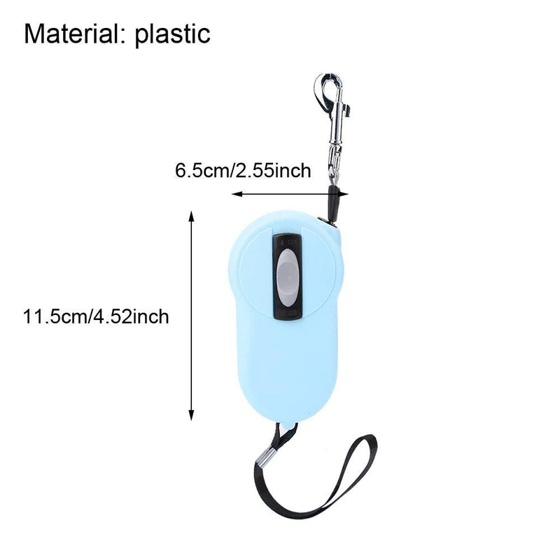 Pssopp Retractable Dog Leash - Heavy Duty Pet Leash Tangle Freed Dog Walking Leash Strong Nylon Reflective Tape with Anti-Slip Handle Perfect for Small Dogs(Blue) Blue - PawsPlanet Australia