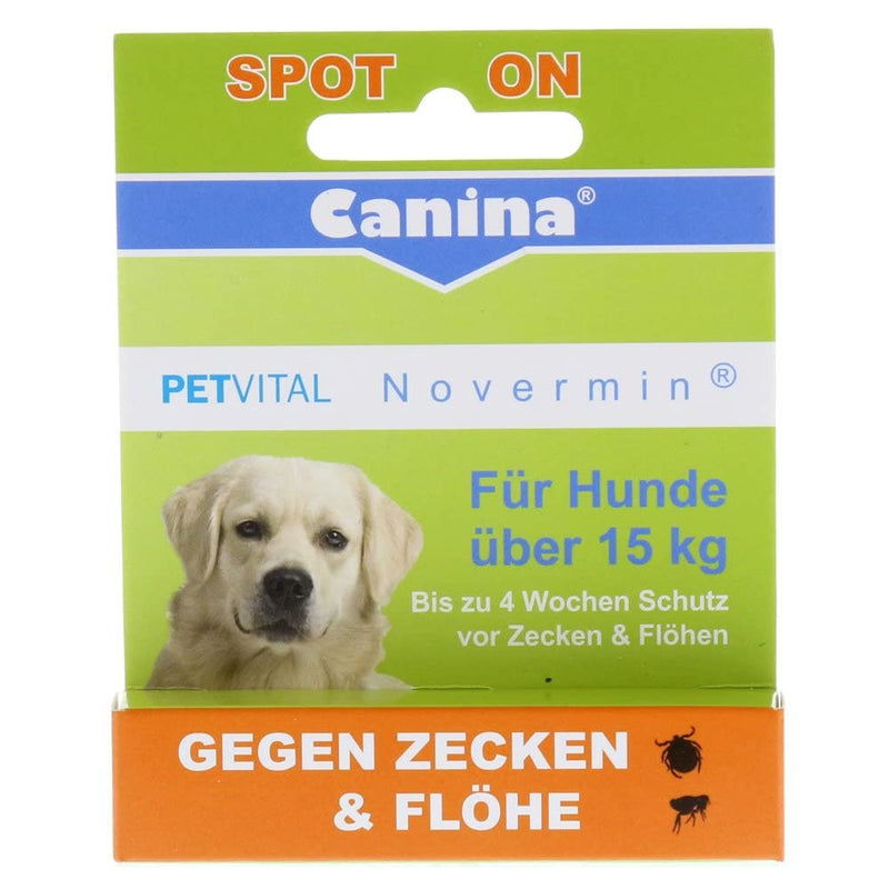 Canina Petvital Novermin for large dogs, 4 ml - PawsPlanet Australia