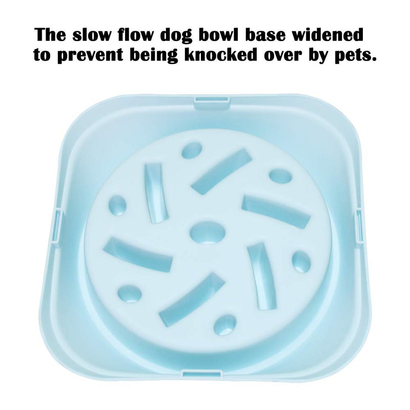 SENHAI Slow-feeding Dog Bowl & Collapsible Travel Bowls for Dogs Pets, Puzzle Portable Dog Feeder Bowl, for Home, Travel, Hiking and Camping - PawsPlanet Australia
