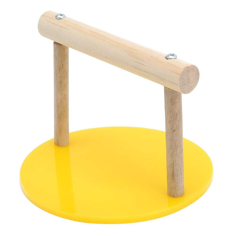 Bird Play Stands Wooden Tabletop Parrot Perch Shelf Portable Training Playground Parrot Chewing Biting Toy Bird Cage Accessories for Small Medium Birds - PawsPlanet Australia