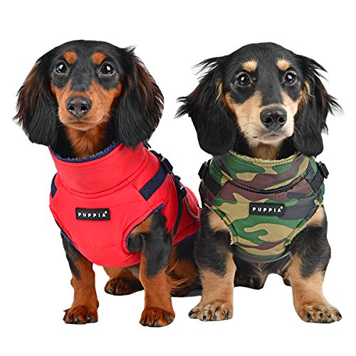 [Australia] - Puppia Pioneer Pet Coat Small Puppia Pioneer Pet Coat Black 