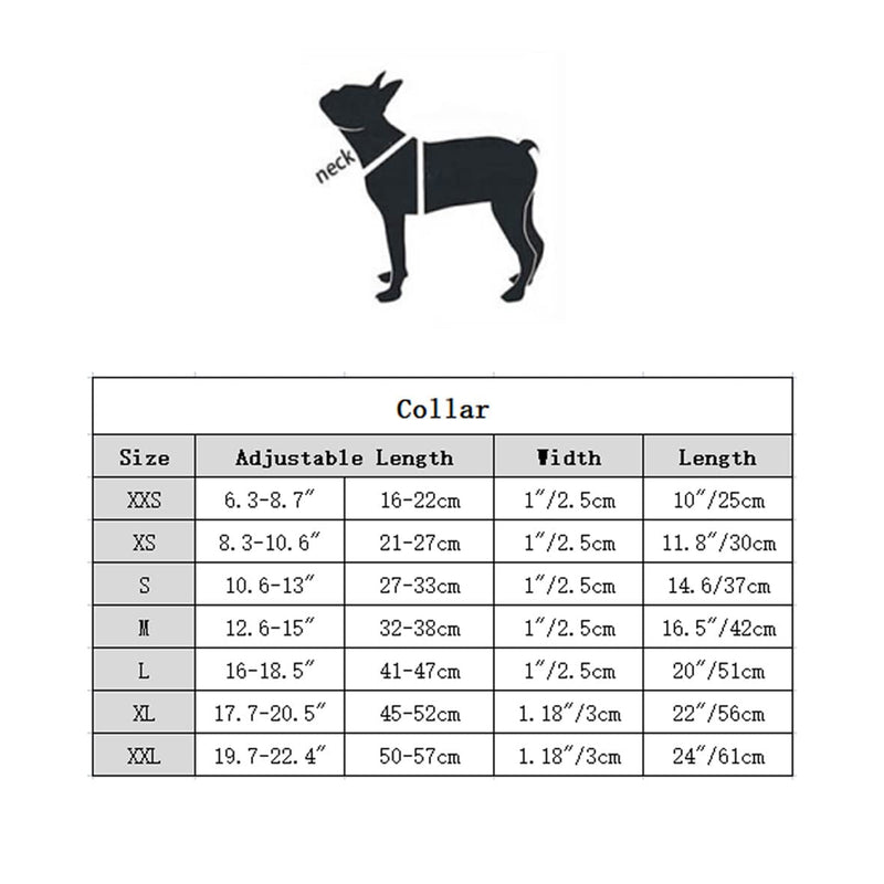 Hotlion Spiked Dog Collar Adjustable PU Leather Studded Rivet Cat Dog Collars for Puppy Kitten Animal Small Medium Large Pets Red S Small (Neck 10.6"-13") - PawsPlanet Australia