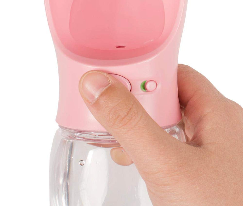 A&S Pet water travel bottle (blue), (350 ml) blue - PawsPlanet Australia