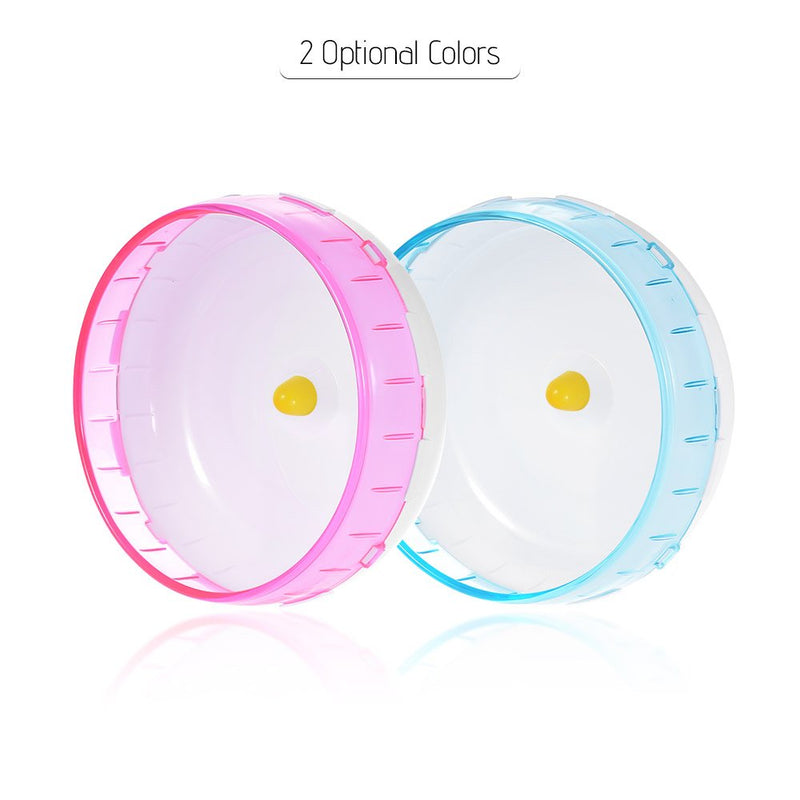 [Australia] - Festnight 8.3inch Pets Exercise Wheels Hamster Mice Gerbil Rat Exercise Wheel Silent Spinner PP Run Disc Small Animal Pet Toy Pink 