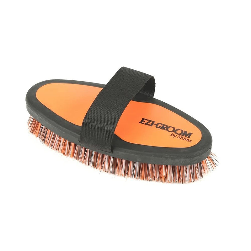 Shires 1405 Ezi-Groom Small Body Brush Black - PawsPlanet Australia