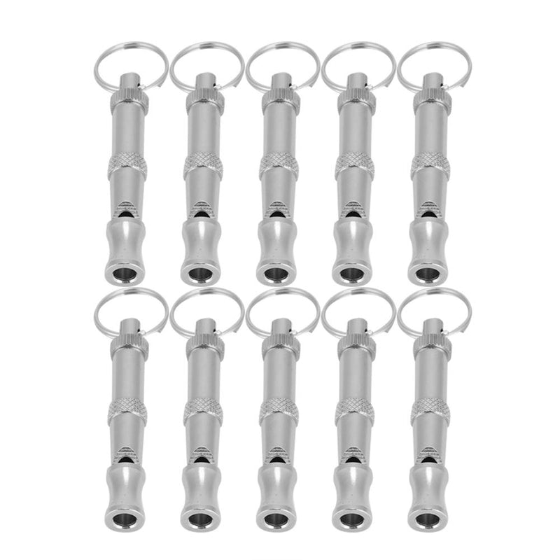 Pet Stainless Steel Whistle Supplies Adjustable Dog Whistle Pet Whistle, Adjustable Dog Whistle, Trainer Sound Waves Stainless Steel Pet Supplies Puppy for Pet - PawsPlanet Australia