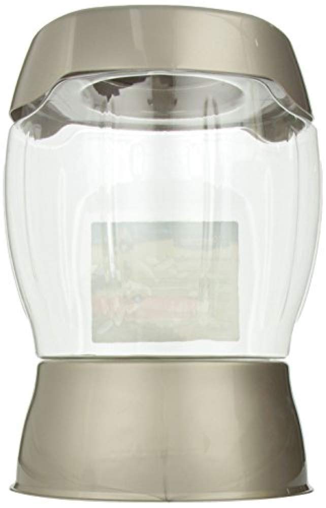 Petmate Pet Café Feeder 3 Lbs Pearl Silver - PawsPlanet Australia