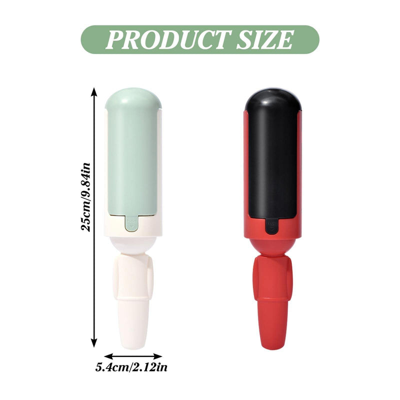 Pack of 2 lint rollers for animal hair: animal hair remover lint roller for cat hair and dog hair, reusable lint rollers for animal hair, lint roller suitable for lint brush animal hair on sofa - PawsPlanet Australia