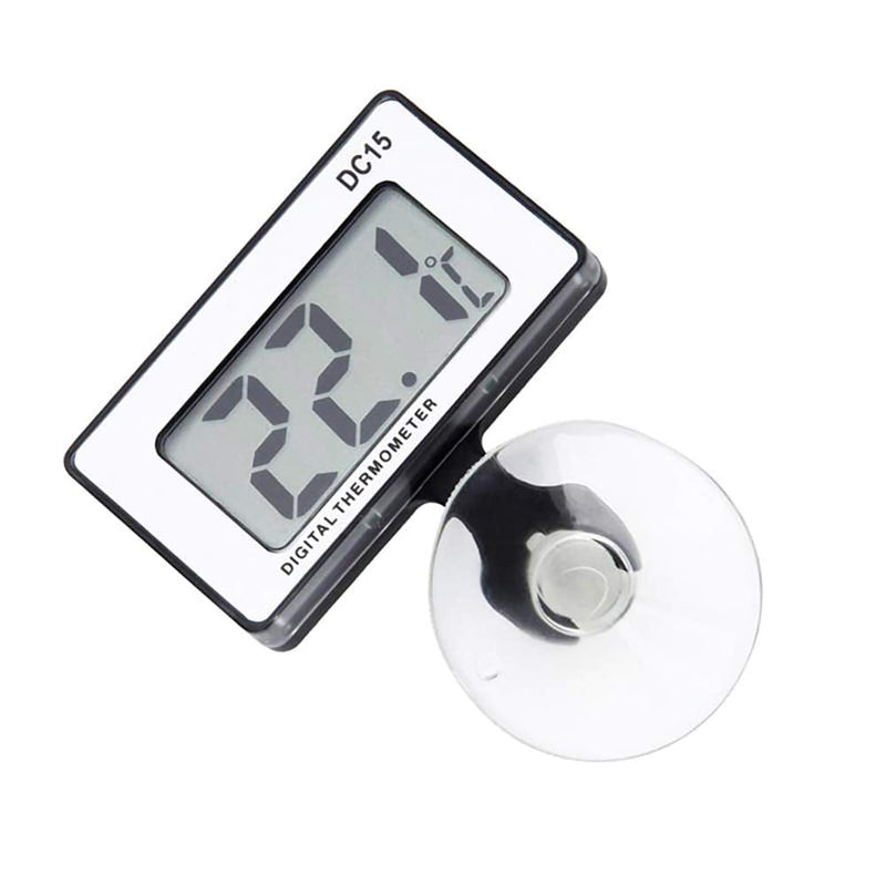 Gellvann Digital Aquarium Thermometer Submersible with Suction Cup Waterproof LCD Digital Fish Tank Aquarium Thermometer for Tropical and Marine - PawsPlanet Australia