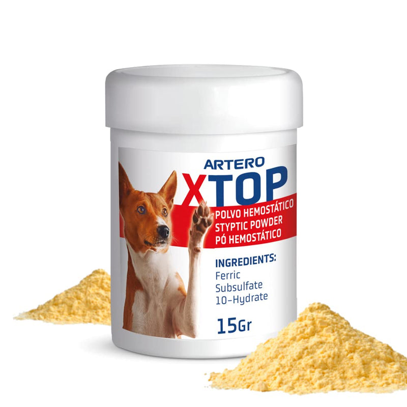 X-Top Hemostatic Powder for Pets (Dogs and Cats) Instantly stops minor bleeding caused by claw trimming or scratches - PawsPlanet Australia