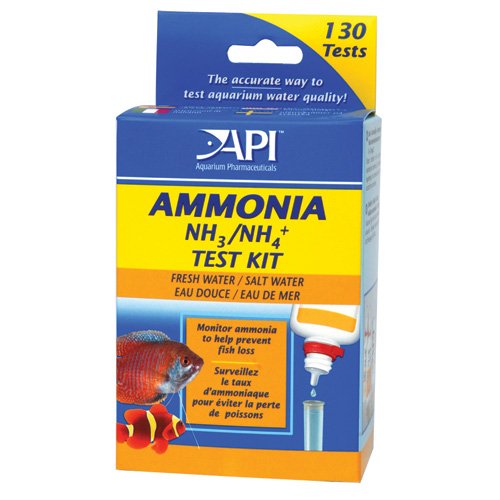 API Ammonia Test Kit Ammonia Monitor for Freshwater and Saltwater 130 Tests - PawsPlanet Australia