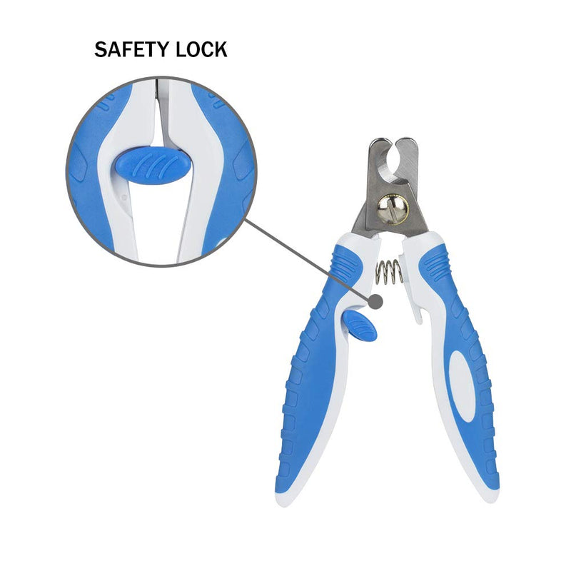 [Australia] - Scamper Pets Dog Nail Clippers and Trimmer, Nail Clipper for Dogs,Cat Nail Trimmer with Pet Safety Lock for Small, Medium and Large Pets Grooming, Home Grooming 