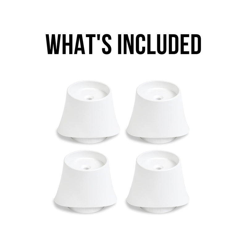 Wall Nanny 4 Inch Extension Accessories for Baby Gate (Made in USA) Connect Extensions to Wall Nanny's and Add 4 Inches in Length to Baby Gates - 4 Pack - PawsPlanet Australia