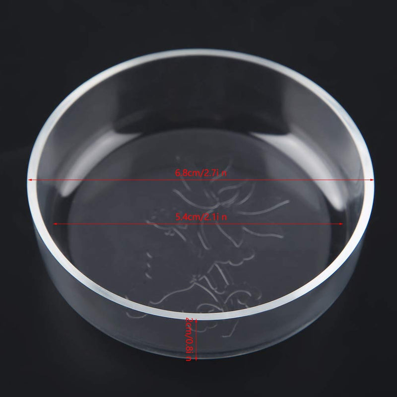 Aquarium Shrimp Feeding Dish Acrylic Shrimp Fish Food Feeder Bowl Durable Feeding Container for Aquarium Fish Tank - PawsPlanet Australia