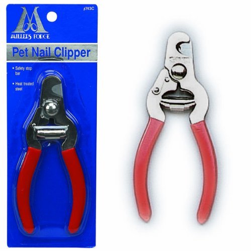 Millers Forge Stainless Steel Dog Nail Clipper, Plier Style Beige - PawsPlanet Australia