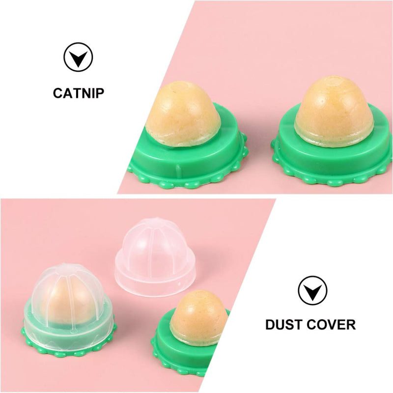 VILLCASE 8pcs Catnip Treat for Cats, Cat Catnip Snack Cat Lick Lollipop Catnip Toy Small (Random Flavor) - PawsPlanet Australia