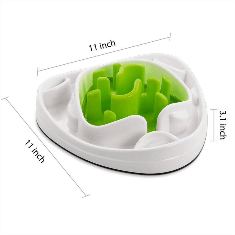 [Australia] - ALL FOR PAWS Interactive Food Maze Fun Slow Feeder Dog Bowl with 2 Interchangeable Mazes 