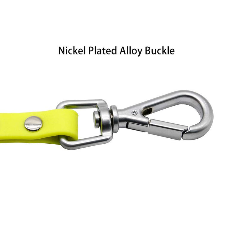 [Australia] - NIMBLE Waterproof Dog Leash Durable Dog Rope Reflective Great for Small Medium Large Dog 5ft 10ft 16ft 30ft 50ft Training Long Leash for Outdoor 30 feet x 1/2 in Bright Yellow 