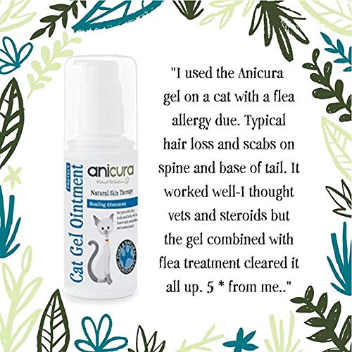 Anicura Natural Cat Gel Ointment for dry & itchy skin, hot spots, eczema & skin allergies - PawsPlanet Australia