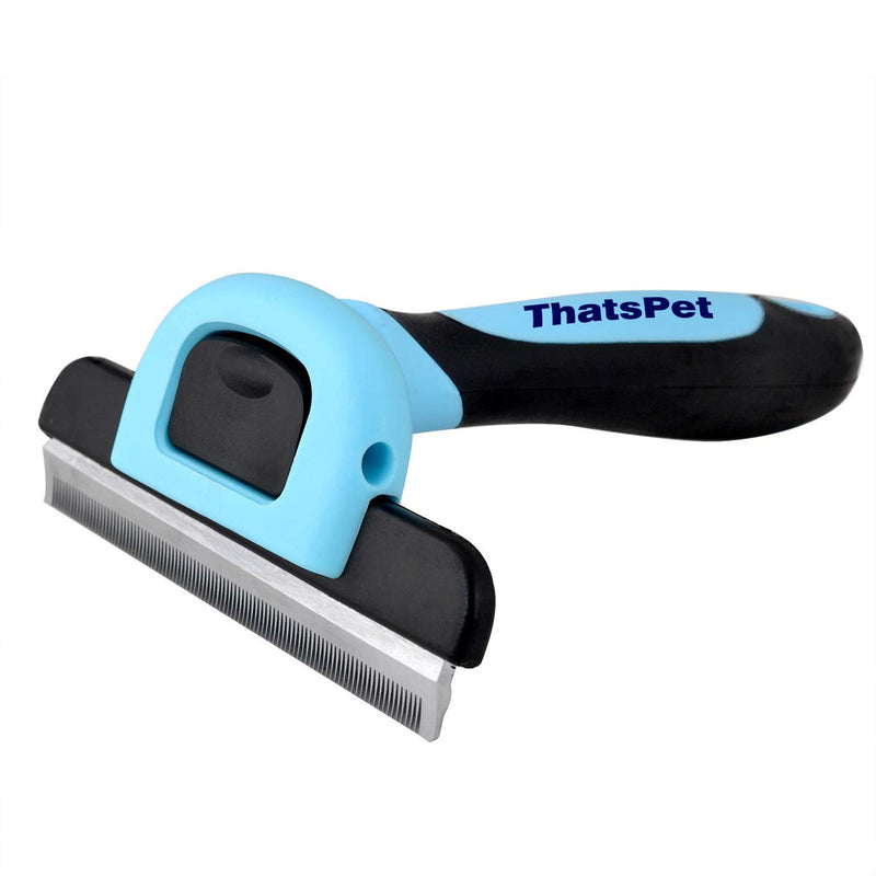 [Australia] - ThatsPet Dog and Cat Brush for Shedding, Long & Short Hair Pet Undercoat Grooming & Shedding Brush Tool for Small, Medium and Large Dogs and Cats - Deshedding Tool - Reduces Shedding by 95% in Minutes 