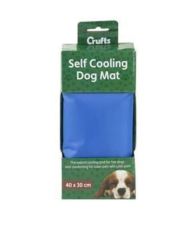 PMS Small 40cm x 30cm Crufts Branded Self Cooling Pet Dog Cat Gel Mat Travel Playing Training Pad - PawsPlanet Australia