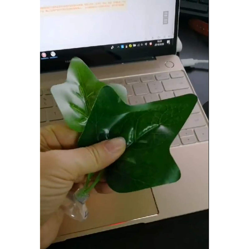 [Australia] - JZMYXA Betta Fish Leaf Pad Betta Hammock Toys with Suction Cup, 2 Pieces, Plastic 