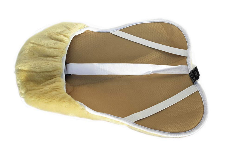 Rhinegold Luxe Seat Saver Natural - PawsPlanet Australia