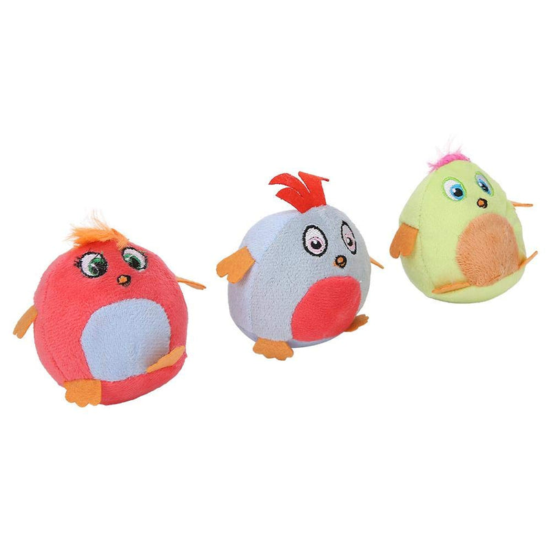 Pssopp 3PCS Cat Plush Pull String Toy Chicken Shape Shaking Cat Toy Cat Chew Toys Pet Teeth Cleaning Toys Interactive Toys for Indoor Cats Kitten - PawsPlanet Australia