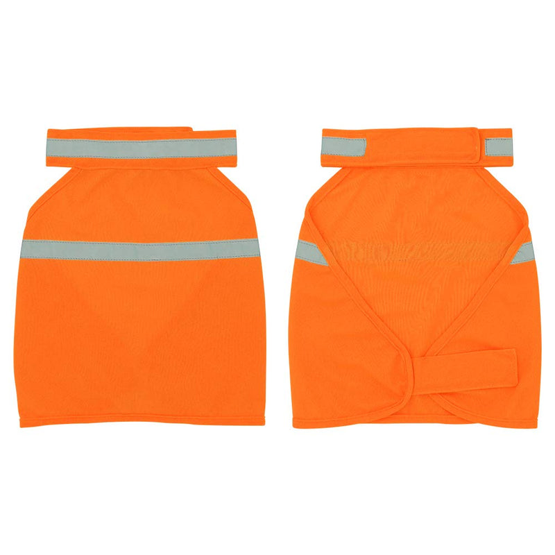Dog Reflective Vest High Visibility Adjustable Strap Safety Jacket Keep Your Dog be Seen and Safe from Cars & Hunting Accidents Large Orange - PawsPlanet Australia