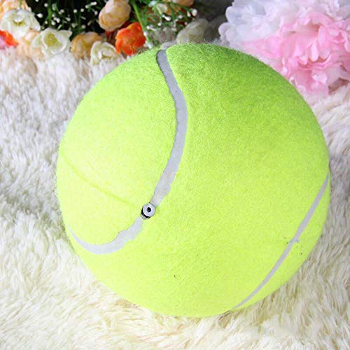 AILOVA Pet dog Toy 24cm Inflatable Tennis,Large Robust Tennis Balls for Pets Outdoor Sport Dogs Interactive Toys - PawsPlanet Australia