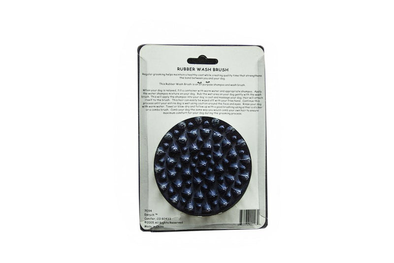 [Australia] - Enrych Heavy Duty Rubber Wash Brush, Large, Blue 