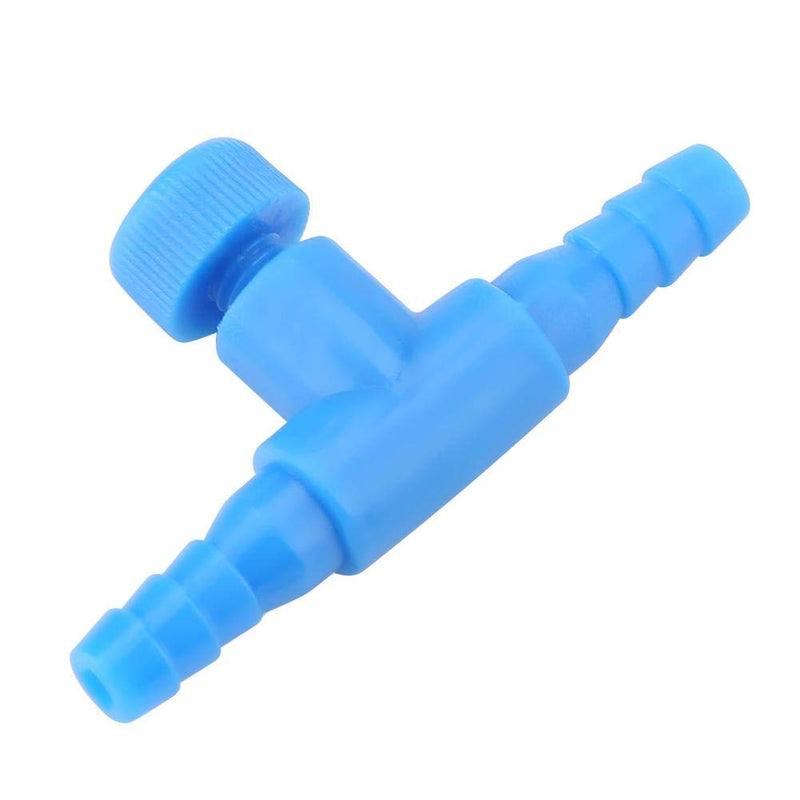 [Australia] - 10Pcs Aquarium Air Valve T Shaped 2 Way Air Pump Control Valves Plastic Adjustable Fish Tank Airflow Control Valves Aquarium T-Shape Inline Tubing Connectors 