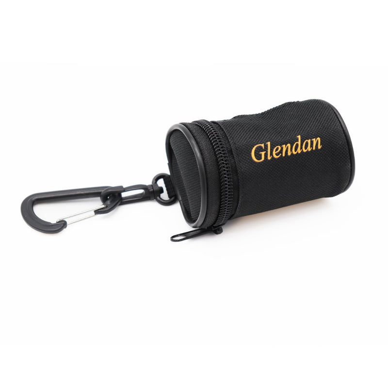 [Australia] - Glendan Dog Poop Bag Holder Leash Attachment,Waste Bag Dispenser - Fits Any Dogs Lead - Includes Free 1 Roll of Dog Bags Circular 