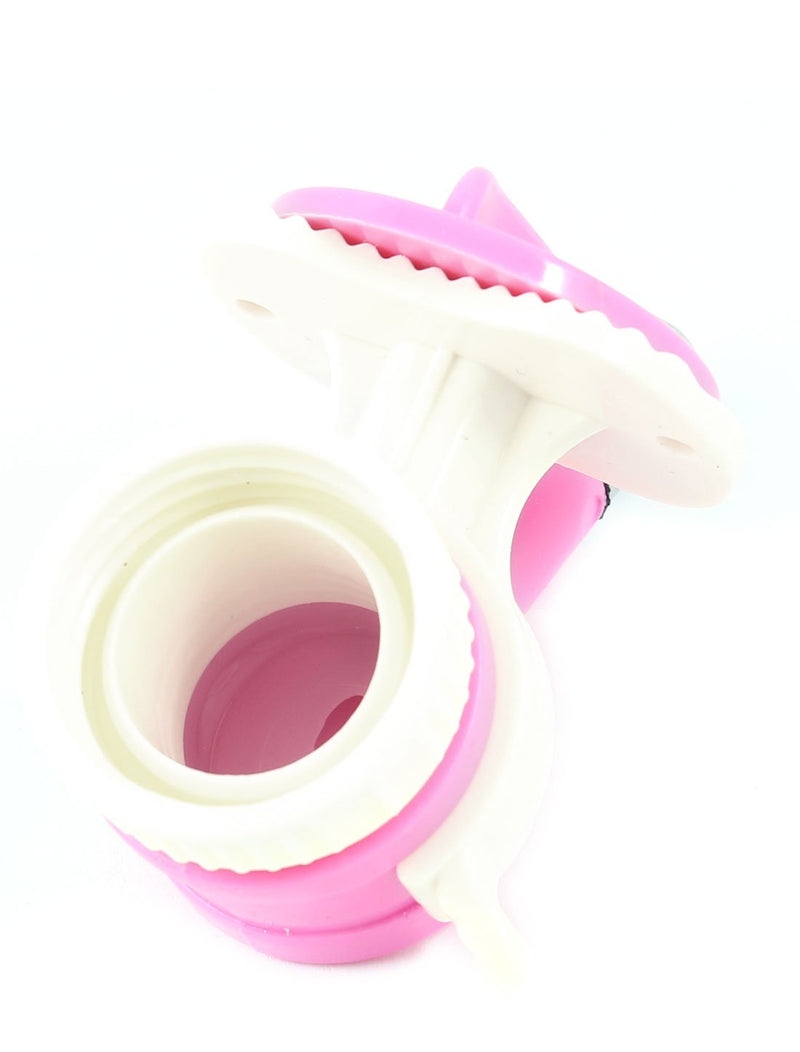Sourcingmap Plastic Pet Drinking Kit Water Fountain Feeder, Pink/White - PawsPlanet Australia