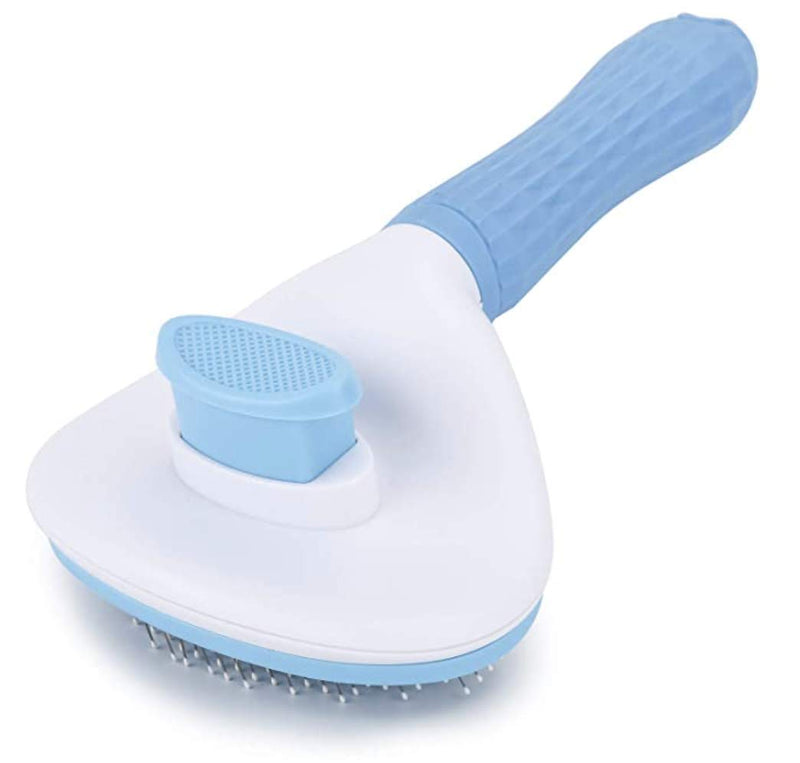 Sweet taro Pet grooming brush - effectively reduce shedding - best gift under $10 for your dog and cat - gently removes loose undercoat and tangled hair - massage tips for long and short hair - PawsPlanet Australia