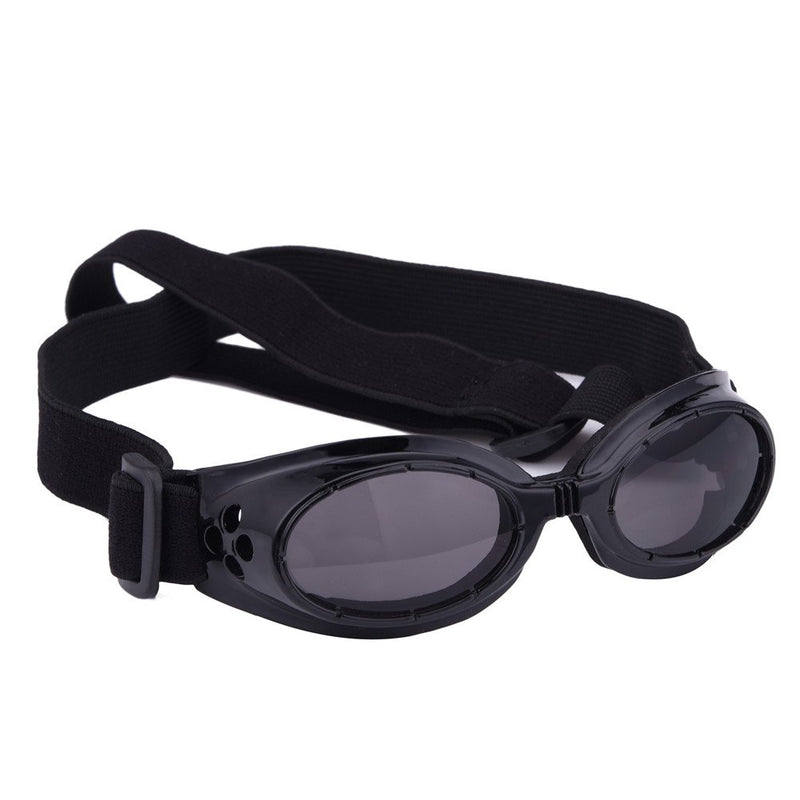 [Australia] - Mcitymall66 Dog Goggles Stylish Doggie Puppy Sunglasses Waterproof&Windproof Protection Doggles Black 