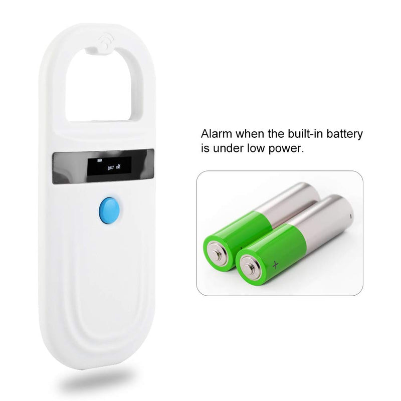Chip reader for animals animal pet tag chip reader microchip reader microchip scanner microchip scanner RFID 134.2Khz, pet tag ID microchip scanner for animal tracking FDX-B - PawsPlanet Australia
