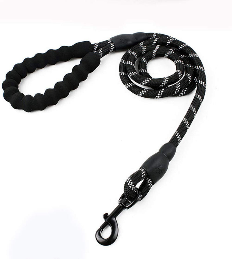 YUEMING Reflective Dog Leads Slip Rope, Nylon Dog Leash with Comfortable Padded Handle and Reflective Threads, for Large and Medium Dog Walking Training - PawsPlanet Australia