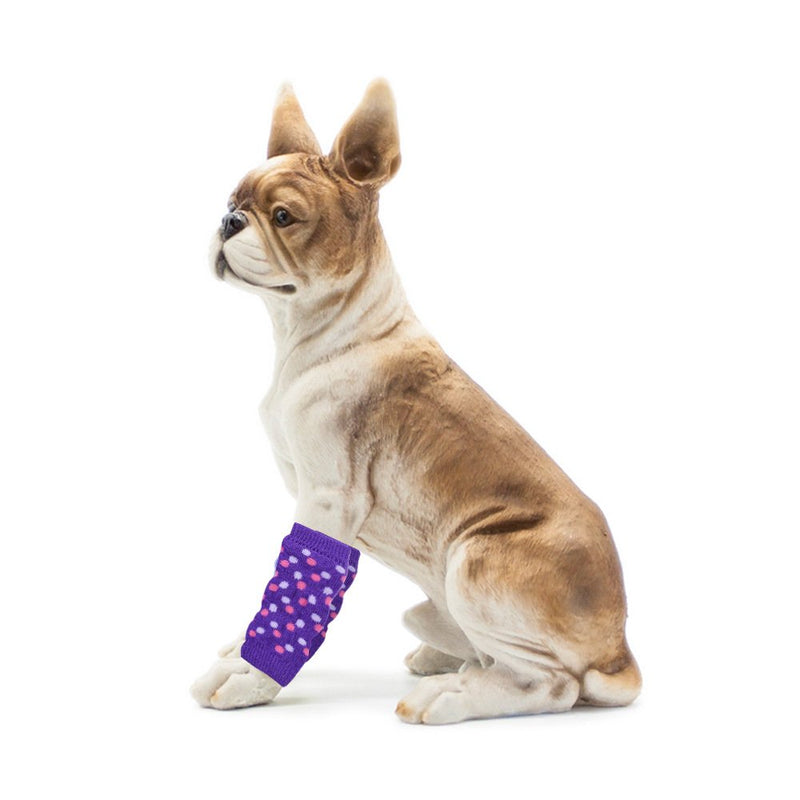 [Australia] - Guardians Dog Leg Warmers Pet Warm Socks Large Legs Protector Wraps for Pet 8-15 Pounds, Set of 2 