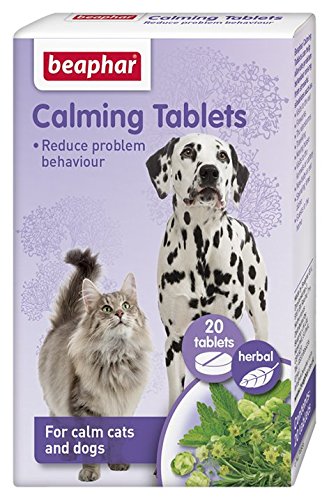 Beaphar DOG & CAT Natural Calming Beaphar Calming Tablets Nervousness Fireworks Calmer - PawsPlanet Australia