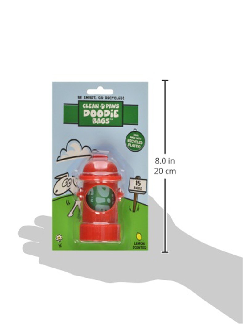 [Australia] - Clean Paws Doodie Bags Clean Paws Hydrant Dispenser with 15 Doodie Bags 