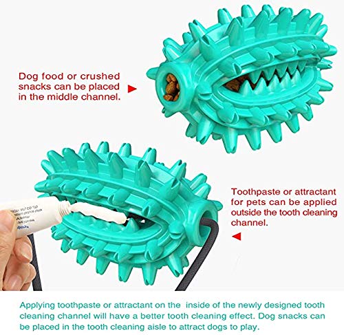 AIMEDIA Dog Toy Dog Chew Toys for Aggressive Chewers Medium Large Breed, Tough Suction Cup Interactive Puzzle Tug of War Pull Toy, Puppy Teeth Cleaning, pet Supplies - PawsPlanet Australia