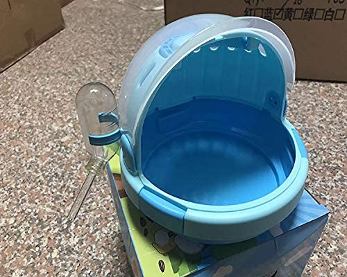 Portable Hamster Cage Suitable for Outdoor Sports and Travel Hide-Out Large Hamster Cage Measures Small Animal and Critter Carrier Medium Blue - PawsPlanet Australia