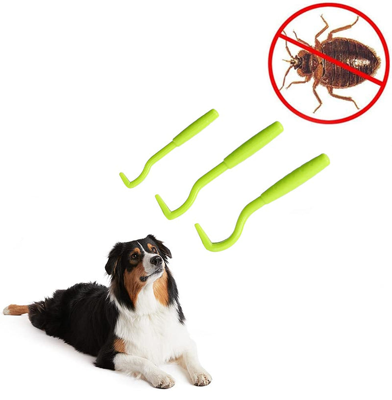 EGM Simple and Fast Tick Removal Tool Suitable for Human Dogs and Cats Eight Green - PawsPlanet Australia